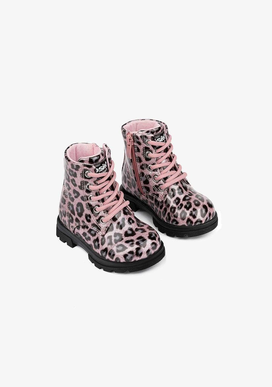 Wholesale Botas De Combate Leopardo Rosa Para Bebe Botas