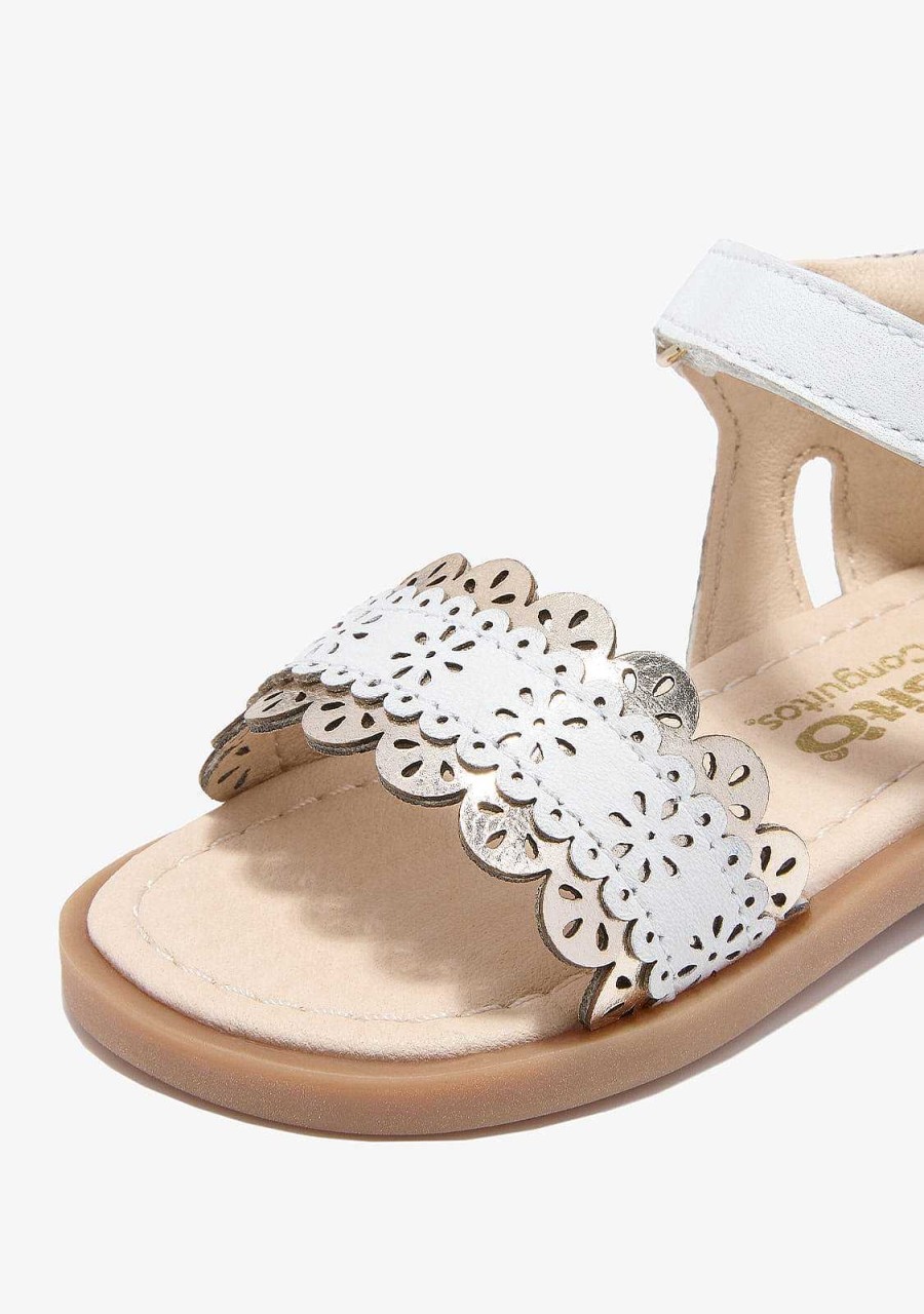 Clearance Sandalias De Fivela Brancas Para Bebe Sapatos De Menina