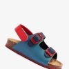 Clearance Sandalias Bio Multicor Azul Para Bebe Sapatos De Bebe