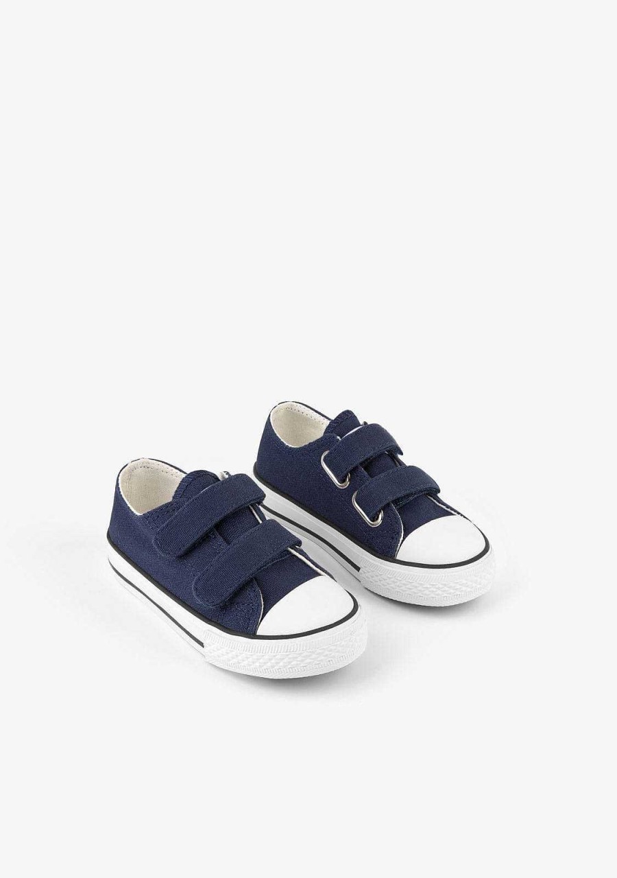 Online Sapatilhas Classicas Bebe Azul Marinho Tenis Casuais