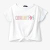 Best Camiseta Unicornio Strass Branco Roupas De Menina