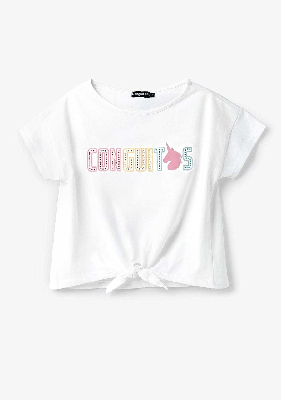 Best Camiseta Unicornio Strass Branco Roupas De Menina