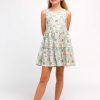 Clearance Vestido Conguitos Menina Estampado Frutas Menta Roupas De Menina