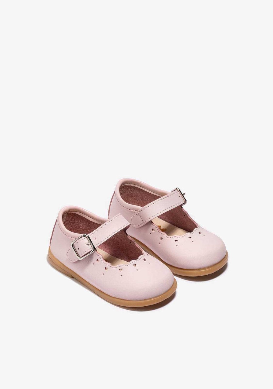 Best Fivela Rosa Bebe Mary Janes Sapatos De Cerimonia