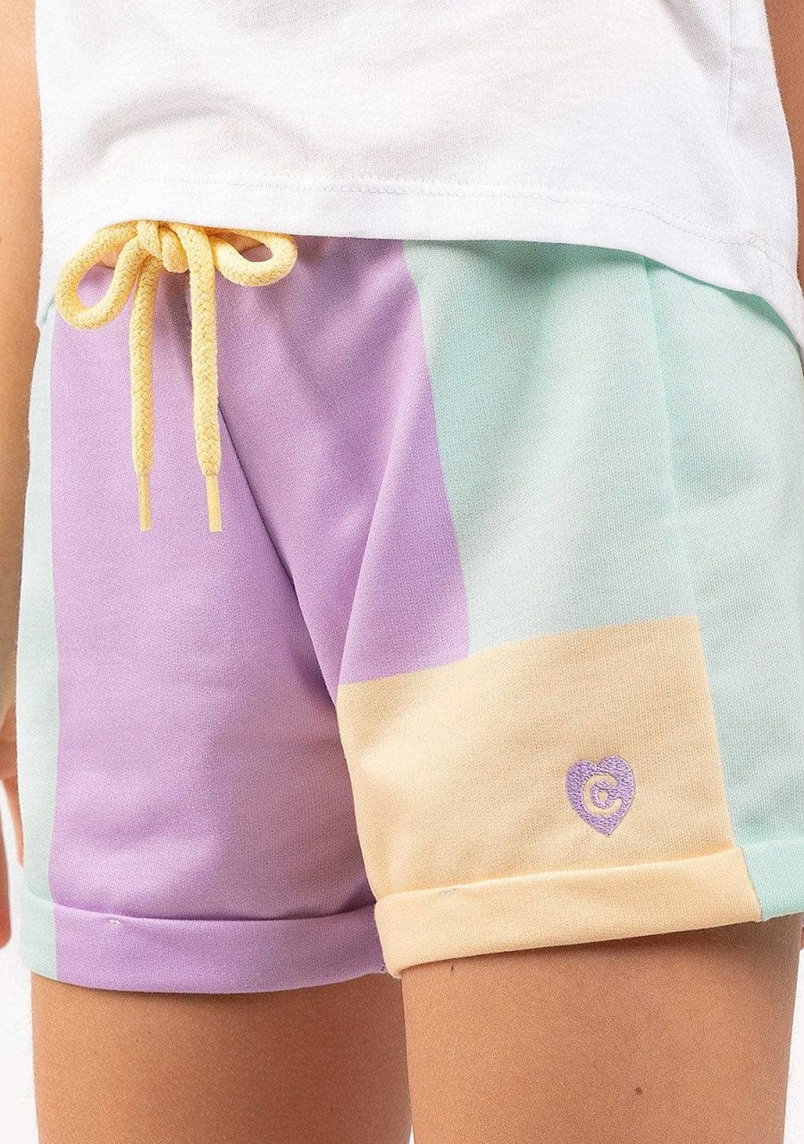 Best Shorts Lisos De Pelucia Multicoloridos Para Meninas Roupas De Menina