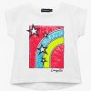 Hot Camiseta Arco-Iris Feminina Camisetas