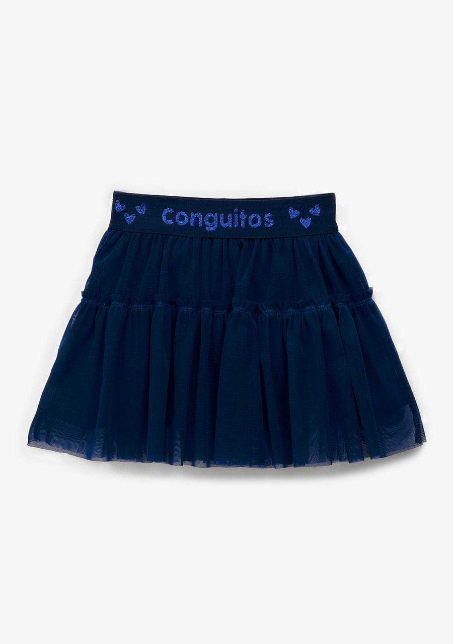 Wholesale Saia De Tule Marinho Roupas De Menina