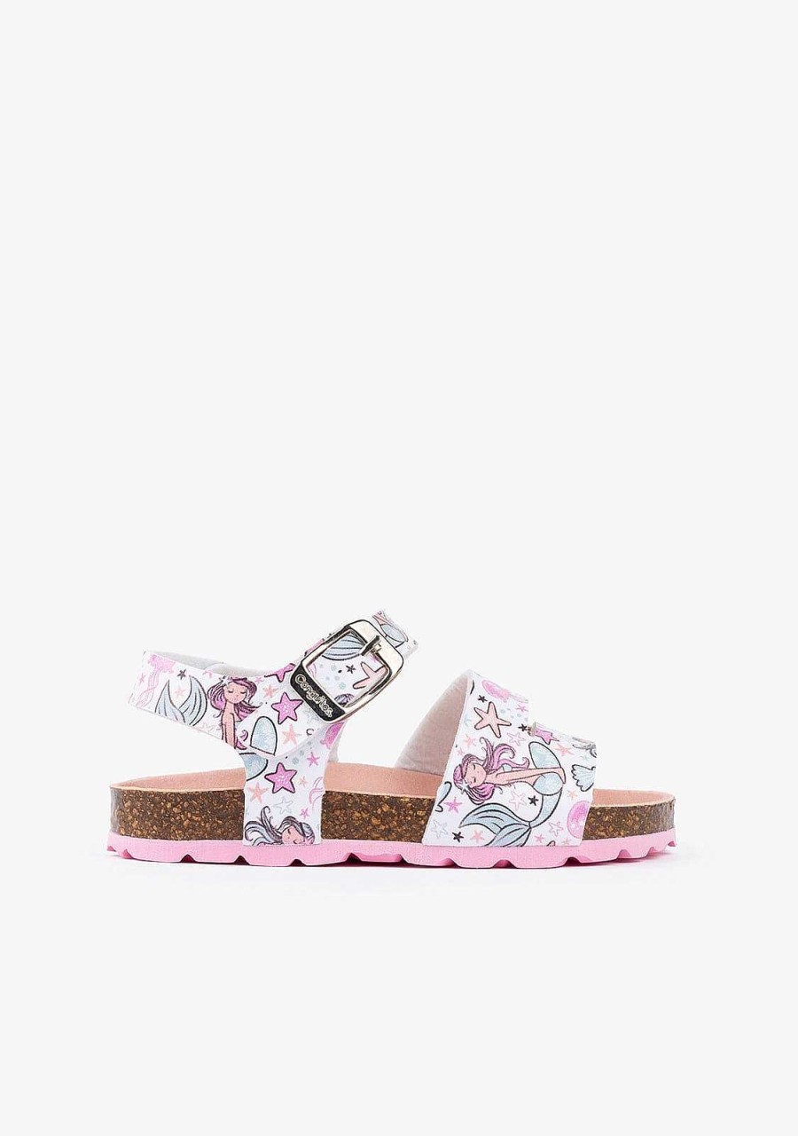 Wholesale Sandalias Bio Para Menina Com Estampa Multi Sereia Sandalias