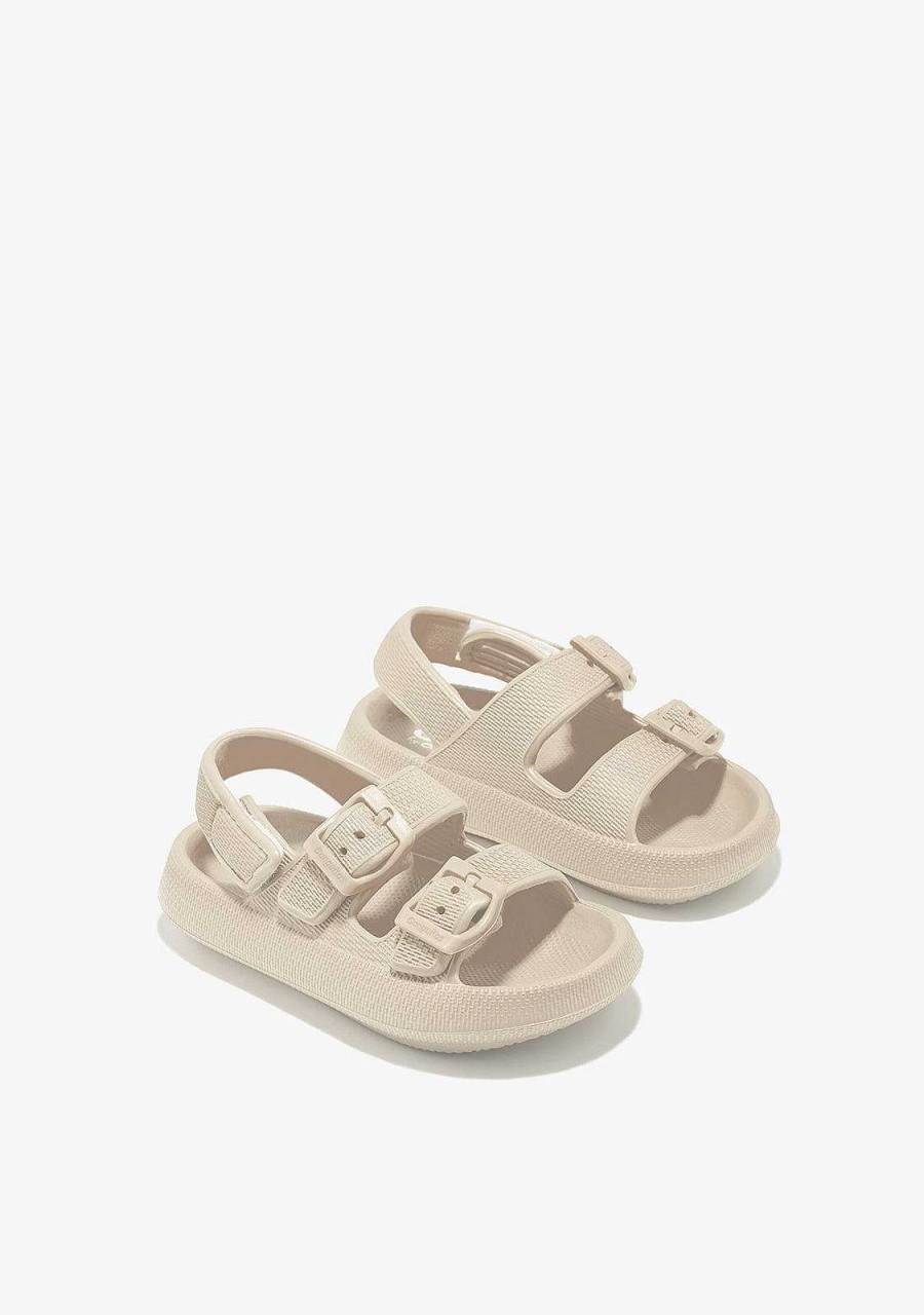 Best Sandalias Eva Bege Sapatos De Menina