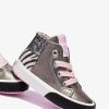 Hot Tenis Hi-Top Patchwork Multicor Para Bebe Tenis Casuais