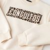 Hot Sweatshirt Bege Conguitos Menina Moletons