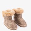 Best Botas Australianas Com Arco Metalico Taupe P&B Botas Australianas