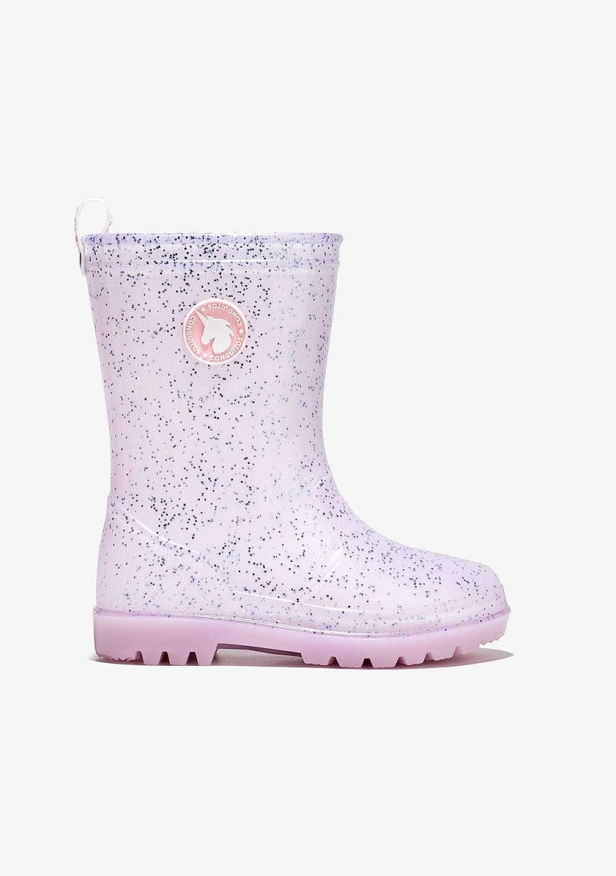 Online Botas De Chuva Rosa Com Luzes Para Menina Botas De Chuva