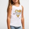 New Camiseta Feminina Com Coracao Dourado Camisetas