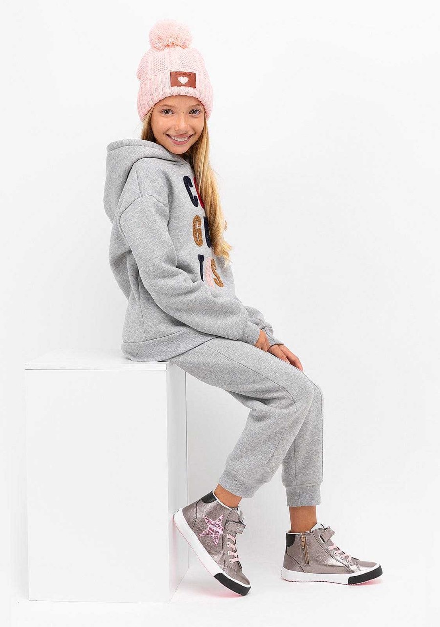 Best Joggers Basicos Cinzentos De Menina Roupas De Menina