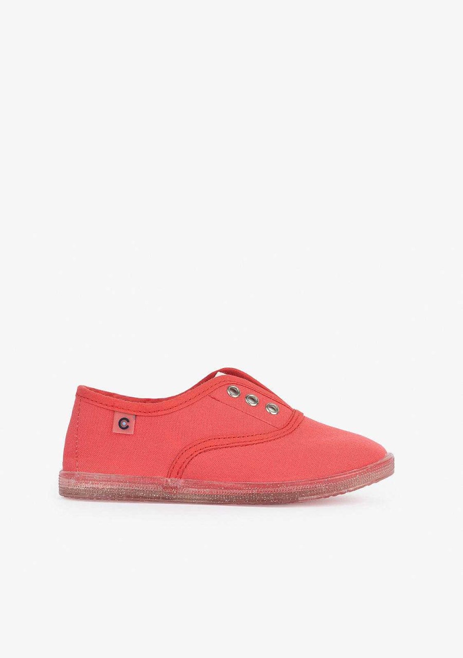 New Plimsolls Fucsia Ecologicos Tenis