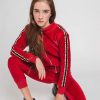 Clearance Jogging Vermelho Para Menina Calcas E Leggings