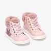 Best Botins De Bebe Envernizados Cor-De-Rosa Com Estrela Brilhante Tenis Casuais