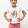 Online T-Shirt Conguitos "Tenis" Menina Camisetas