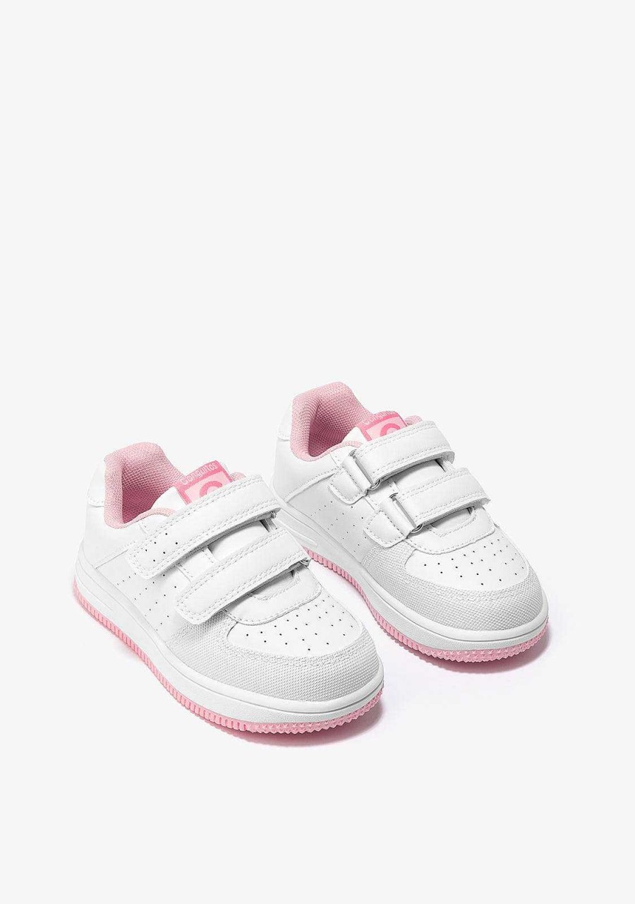 Best Tenis Uniso Branco/Rosa Tenis