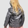 Online Anorak Chumbo Feminino Roupas De Menina