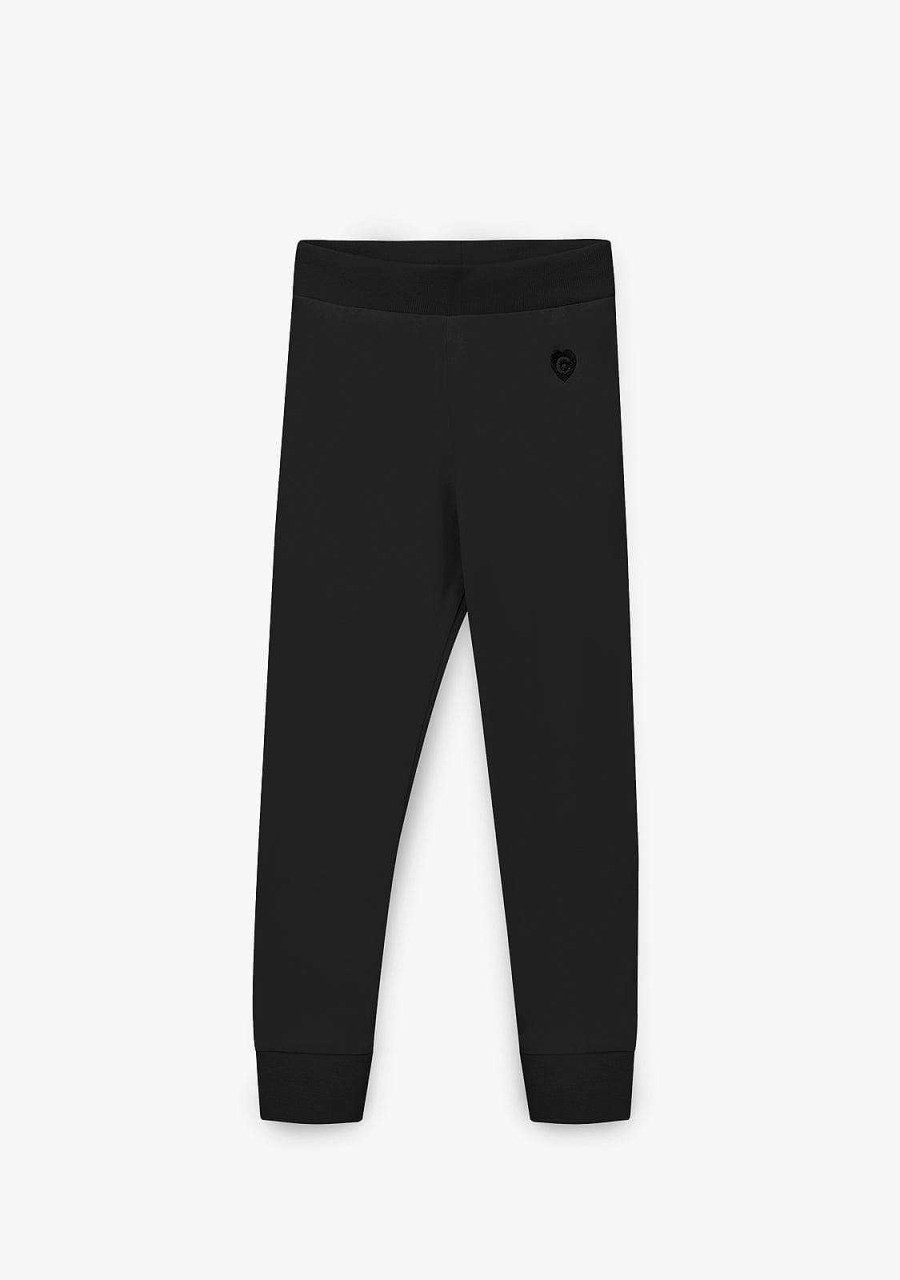 Best Joggers Em Jersey Preto Para Menina Roupas De Menina