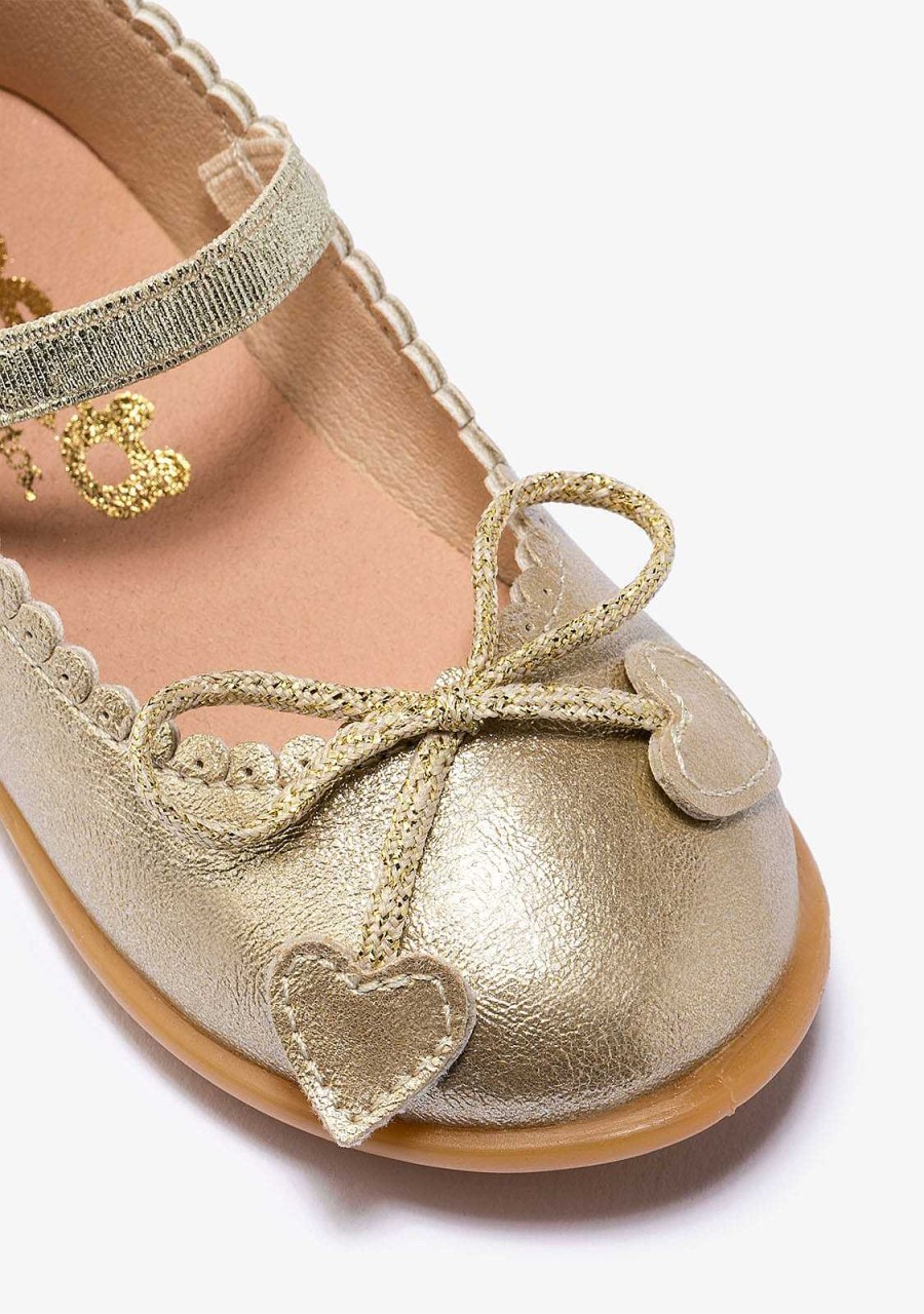 New Bailarinas Metalizadas Platina Para Bebe Sapatos De Cerimonia