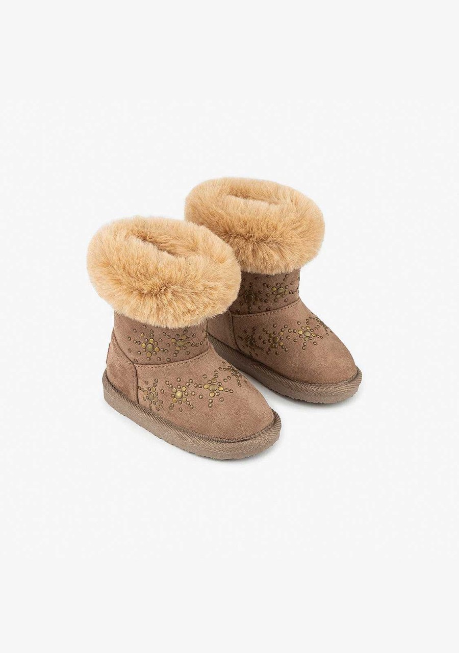 Hot Botas Australianas De Neve Taupe Para Bebe Botas Australianas