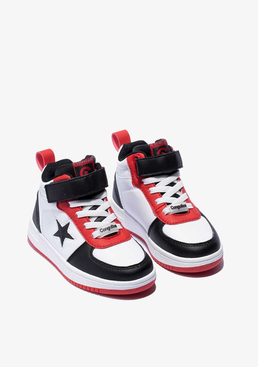 Online Tenis Unis Preto Com Luzes Star Hi-Top Tenis Com Luzes