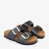 Clearance Sandalias Orion Bio Pretas De Menina Sandalias