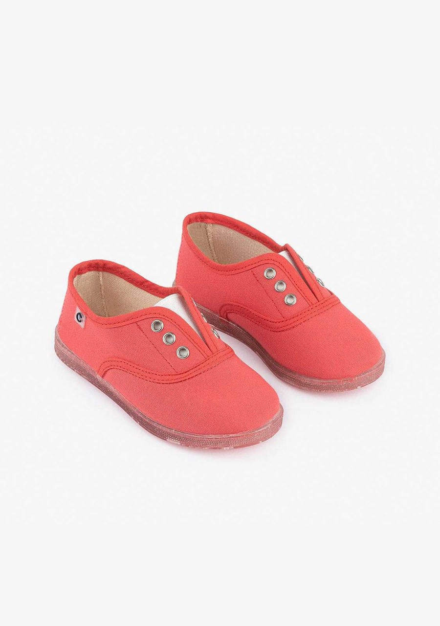 New Plimsolls Fucsia Ecologicos Tenis