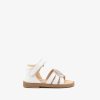 Best Sandalias Coracao Branco Para Bebe Napa Sandalias