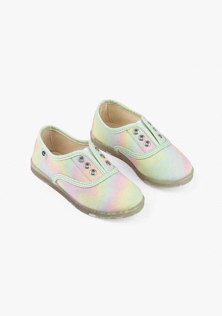 New Plimsolls Ecologicos Tie Dye Tenis