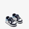 Hot Tenis Infantil Branco Azul Com Luzes Star Tenis Com Luzes