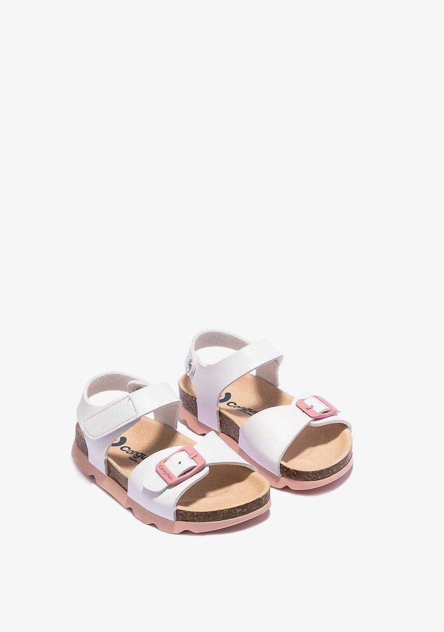 Best Sandalias Bio Brancas De Menina Sandalias