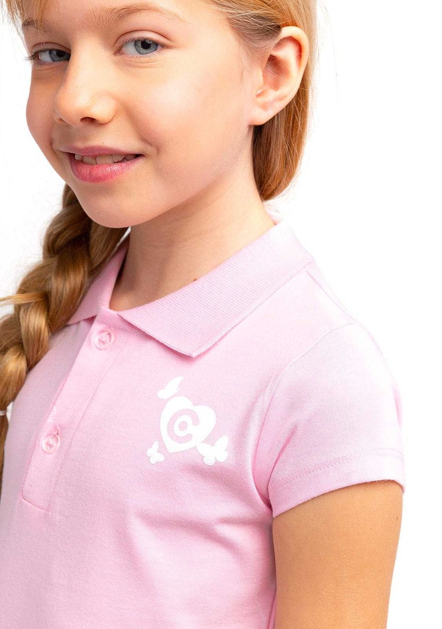 Clearance Vestido Polo Menina Conguitos Rosa Roupas De Menina