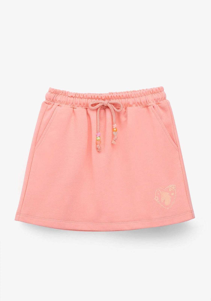 Best Saia Esportiva Lisa De Pelucia Laranja Para Menina Roupas De Menina