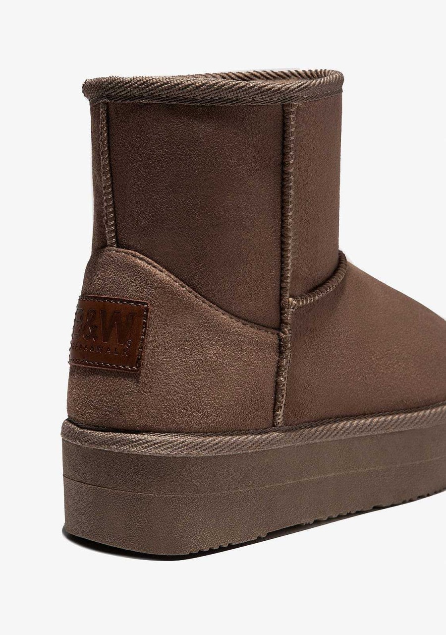 Clearance Botas Australianas Taupe Repelente De Agua P&B Botas