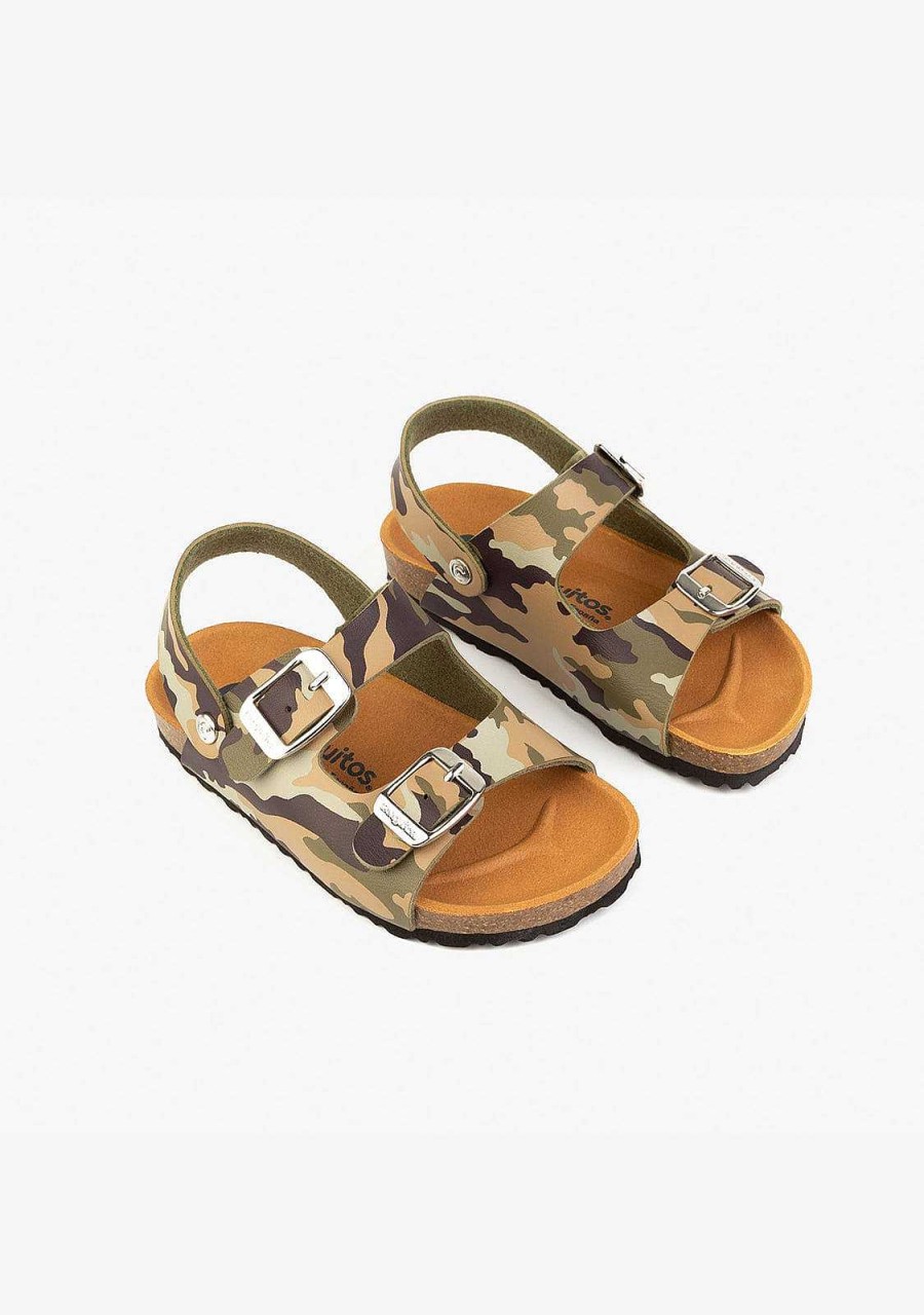 Online Sandalias Bio Camuflada Menino Sapatos De Menino