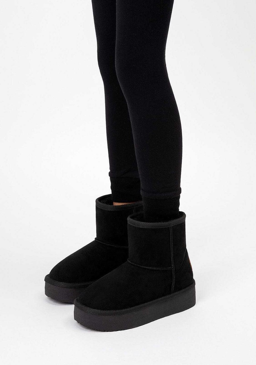 Online Botas Australianas Pretas Repelentes De Agua P&B Botas