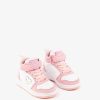 New Tenis Hi-Top Rosa/Branco Com Luzes Bebe Tenis Com Luzes