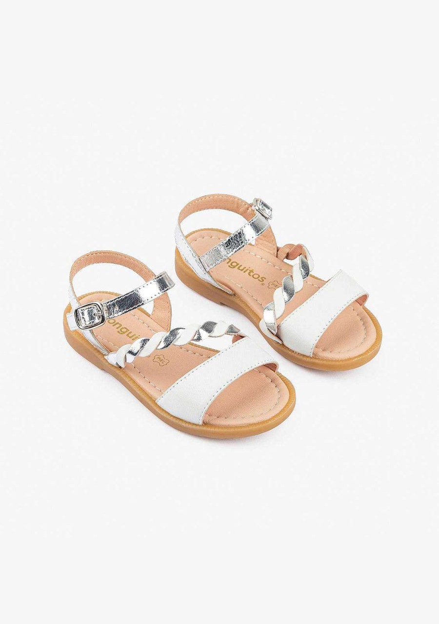 Wholesale Sandalias De Couro Trancado Para Menina Sandalias