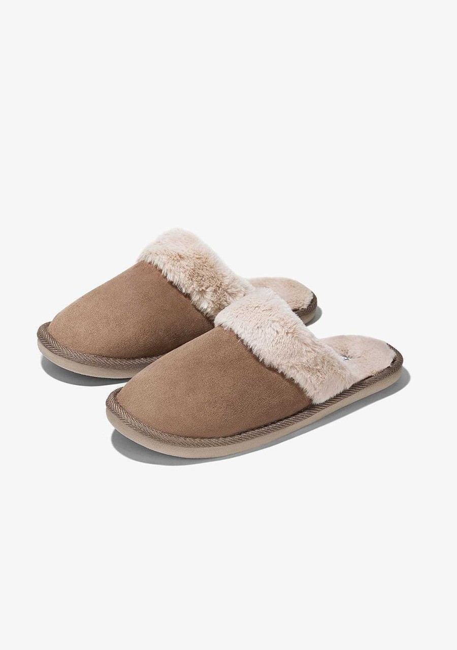 Clearance Chinelo Home Taupe Chinelos Para Casa