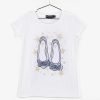 Best T-Shirt "Bailarinas" De Menina Azul Claro Camisetas