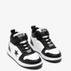 Online Tenis Unis Preto Branco Com Luzes Hi-Top Napa Tenis Com Luzes